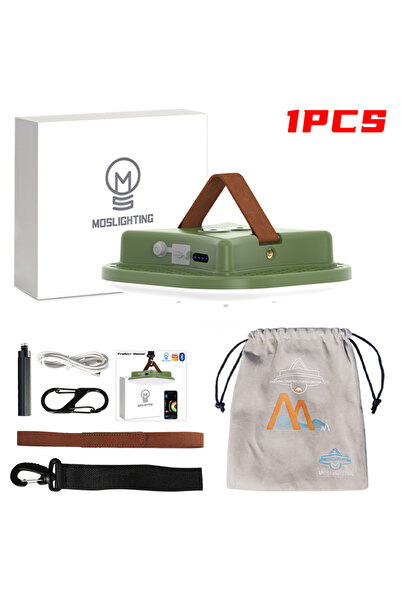 Choice MOS-LY01-1PCS-T MOSLIGHTING 80W Camping Lantern Portable Flashlights R...