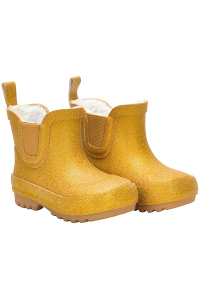 CeLaVi Pale Gold 20 - Cizme scurte din cauciuc cu captuseala pentru vreme rece