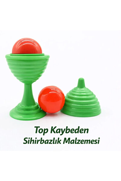 magicool Green Color Magic Cup Losing Ball Game 7 cm