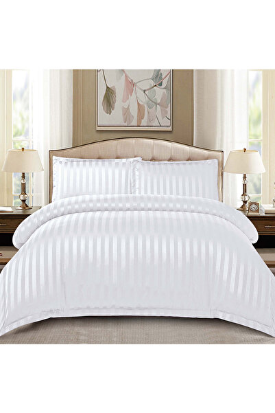 OEM Lenjerie de pat damasc cu elastic 180x200 pentru pat dublu 2 persoane, 4 ...