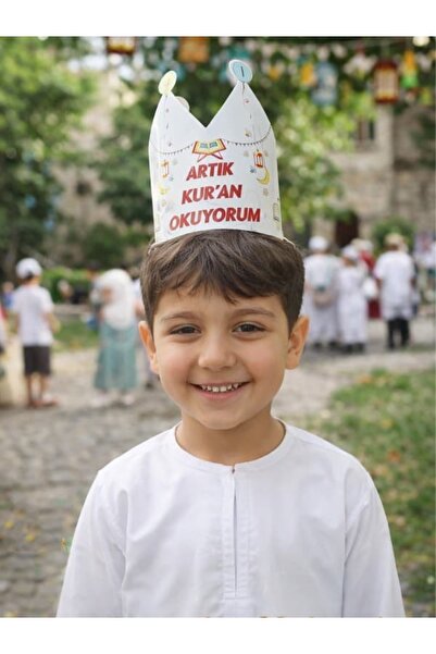 parti show Artık Kur'an Okuyorum Çocuk Tacı 6'lı Set