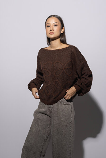 Nisan سترة تريكو بياقة كاياك