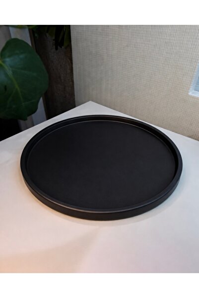 Miya Art Studio Decorative Concrete 30 cm Organizer Tray / Flower Pot / Candl...