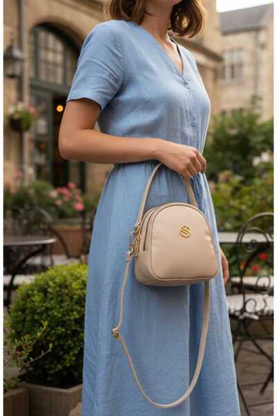 VARLIK AYAKKABI ÇANTA New Season Soft Leather Multi-Pocket Bag