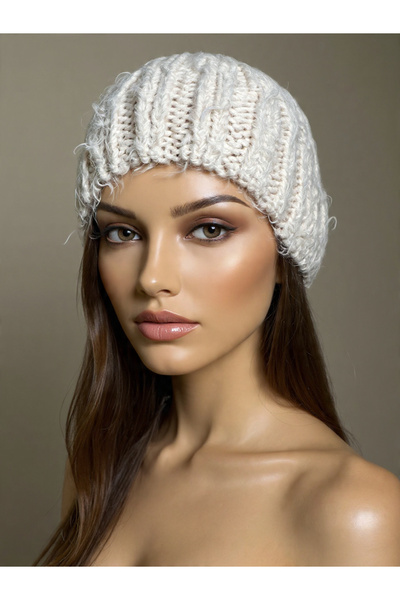 Talinhandmade Hand Knitted Beanie |   Cotton and Koton Blended |   Flexible a...