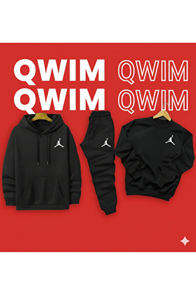 SILATU 3-Piece Printed Zipperless Swt-Kpş-Eşf Qwim Stylish Clothing