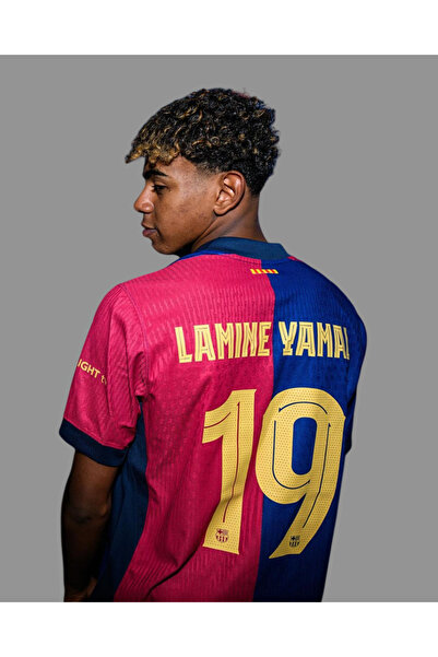 Legent Lady 2024/25 Barcelona #19 Lamine YAMAL İç Saha Forması