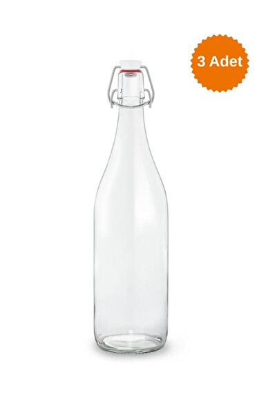 Le Parfait Glass Bottle 1L (3 Pieces)