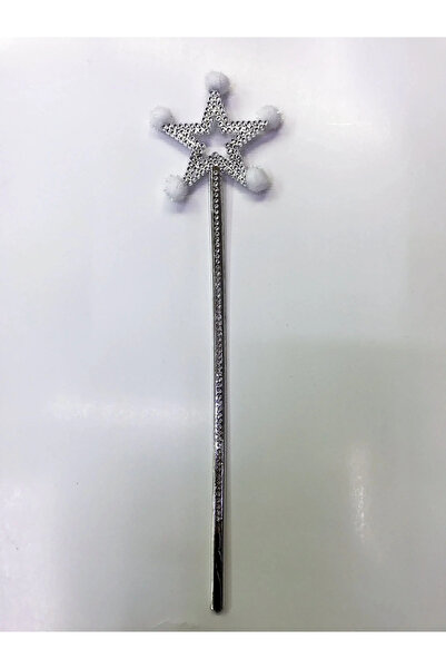 magicool Star Fairy Wand Magic Wand with White Pompom