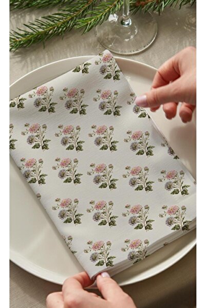 Markaev Комплект от 4 салфетки Soft Flora Cotton