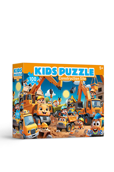 Route Games Kids Puzzle Construction Site