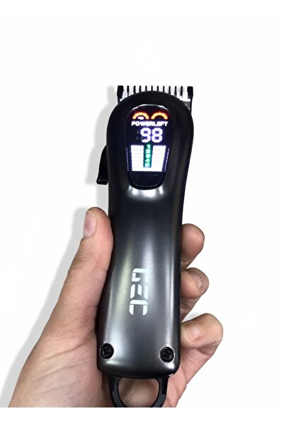 BY A.D.M Dıgıtal Şarj Göstergeli Profesyonel T Tıraş Ayarlanabilir Saç Ve Sak...