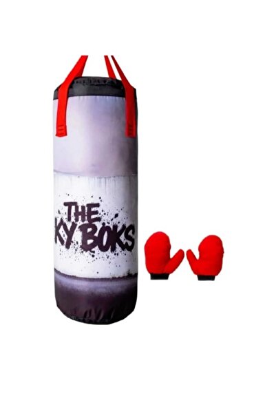 hn sport Çocuk Boks Torbası ve Boks Eldiveni Boks Seti 60X20