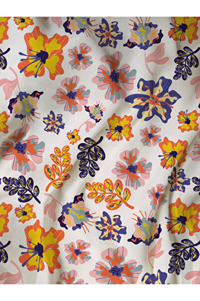 Vagonik Anemone Flowers Digital Printed Upholstery Sofa Fabric Good Quality F...