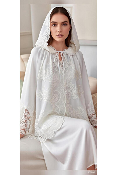 MODA NUR Μπολερό, Πανωφόρι με κουκούλα, Πανωφόρι από χοντρό ύφασμα σιφόν, Παν...