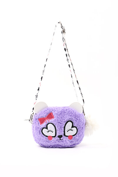 SHAKA Lila Shk285 Plush Fabric, Embroidered, Zippered Single Compartment Girl...