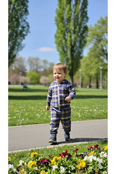 Pierre Cardin Kapüşonlu Fermuarlı Desenli 2'li Takım