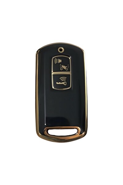AutoHan Keys غطاء مفتاح هوندا PCX فورزا X-ADV باللون الأسود والذهبي