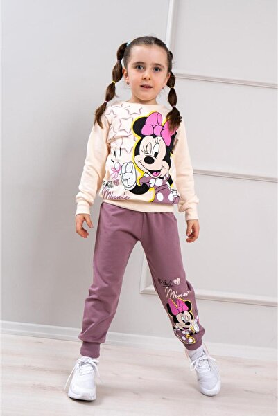 LİLLYPİCCA Set de 2 piese pentru fete Hanorac cu mâneci lungi imprimat - Pant...