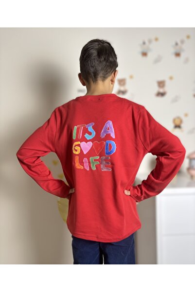 mirkidsclub تي شيرت بأكمام طويلة من قماش الإنترلوك للجنسين