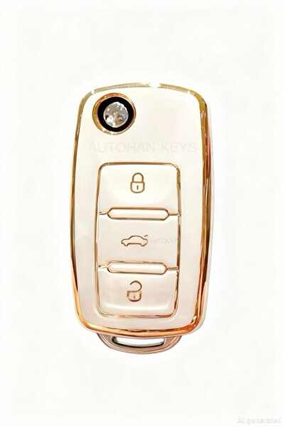 AutoHan Keys غطاء مفتاح نانو لسيارات فولكس فاجن تيجوان وجولف وبولو