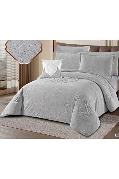 alzawia Single size winter velvet bedspread, 5 pieces, fully filled