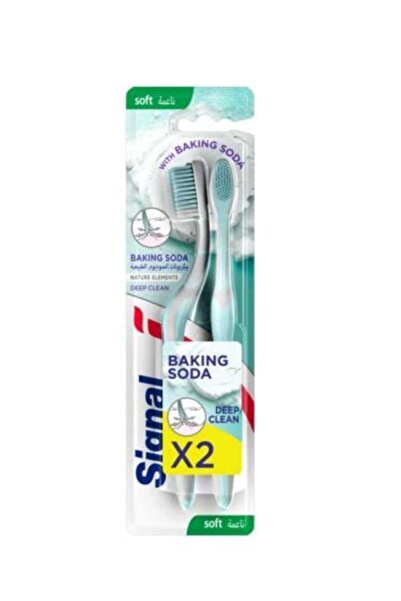 Signal Signal Natural Soft Baking Soda Toothbrush - 1+1
