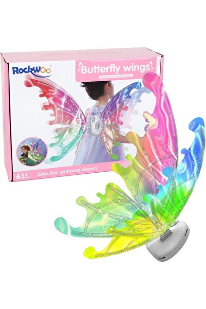 OEM Aripi de Zana pentru Copii Luminoase Led si Bagheta Magica