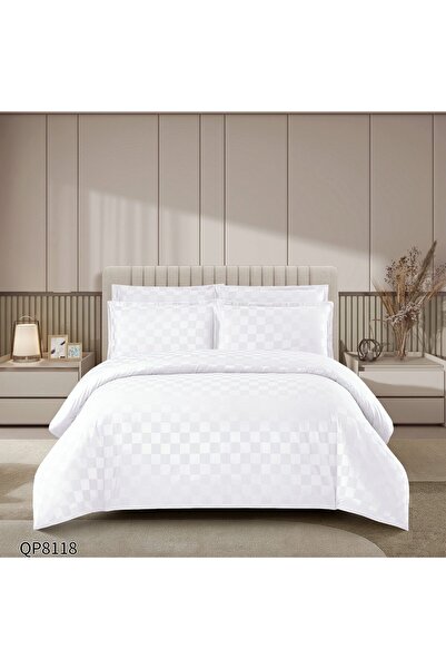 OEM Damask bed linen with elastic 180x200 for double bed 2 people, 4 pieces, ...