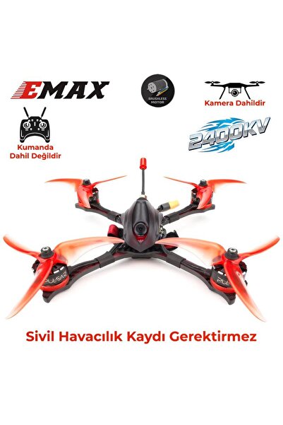 Emax Hawk Pro 5 Inch 4S-6S PNP Kameralı FPV Racing Drone 2400KV w/Caddx Ratel...