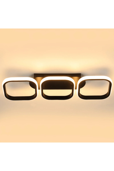 Oyajia 3-color ceiling lamp, dimmable LED ceiling light, living room, hallway...