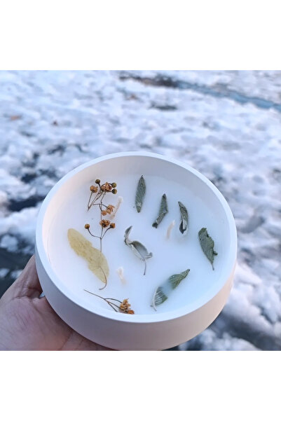 HanımeliAtölyesi Bitkisel Hanımeli kokulu soya mum