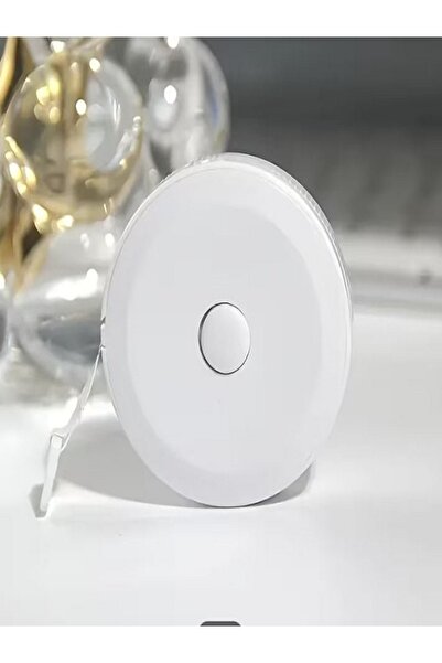 MAB 1.5 Metre Plastik Otomatik Mezura - 1 Adet Beyaz