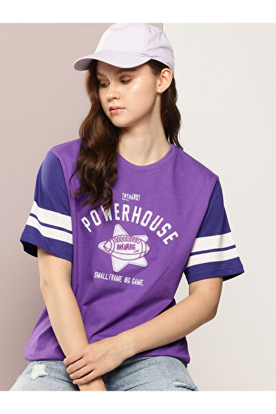 Dillinger By Styli Women Oversized Printed T-Shirt