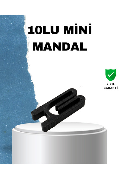 ZERO LAND مشبك حقيبة قابل لإعادة الاستخدام من ستوروزال، أسود (94038) 10 قطع