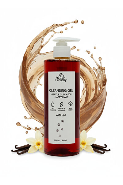 FURBABY جل منظف برائحة الفانيليا 500 مل - غسول لطيف للحيوانات الأليفة من الكل...