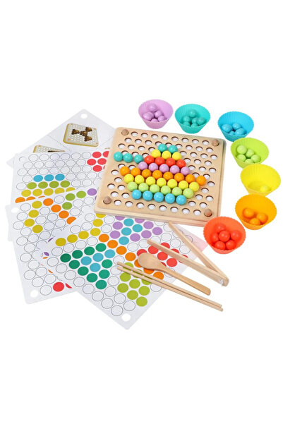 OEM Sortator Copii Montessori cu bile de lemn