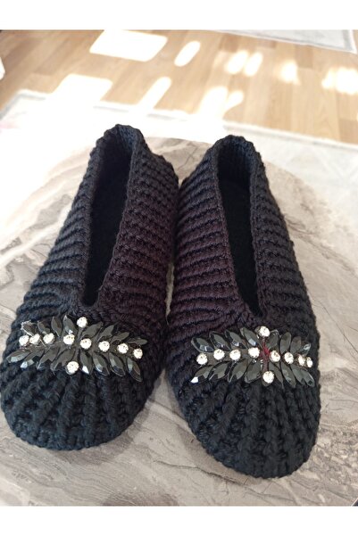 COOYEE El örgüsü ev babeti, çeyizlik patik, bohça için patik ince işçilikle ö...