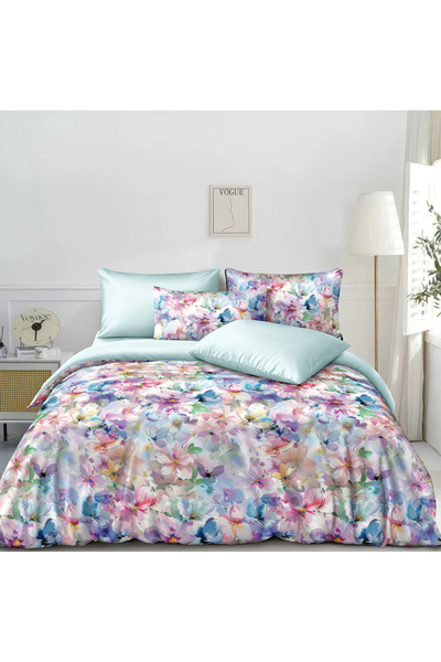 OEM Bed linen with elastic 180x200 for double bed 2 people, 4 pieces, DREAM-0792