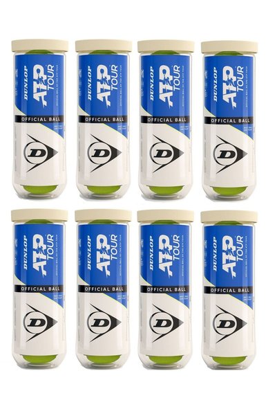 DUNLOP ATP Tour 3'lü 8 Kutu Tenis Topu