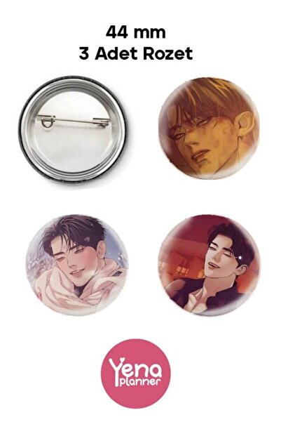 Yenaplanner مجموعة زينة حقيبة بيرل بوي ويبتون / مجموعة شارات / مجموعة سلسلة م...