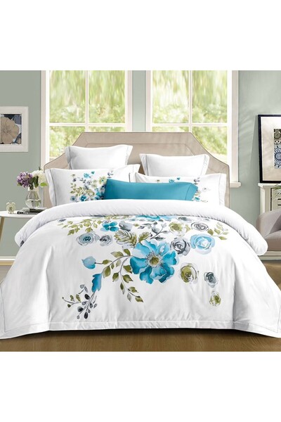 OEM Bed linen with elastic 180x200 for double bed 2 people, 4 pieces, DREAM-0700
