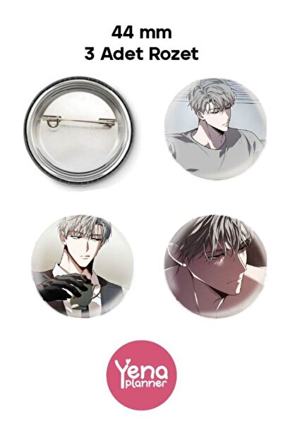 Yenaplanner مجموعة زينة حقائب باشن ويبتون / مجموعة شارات