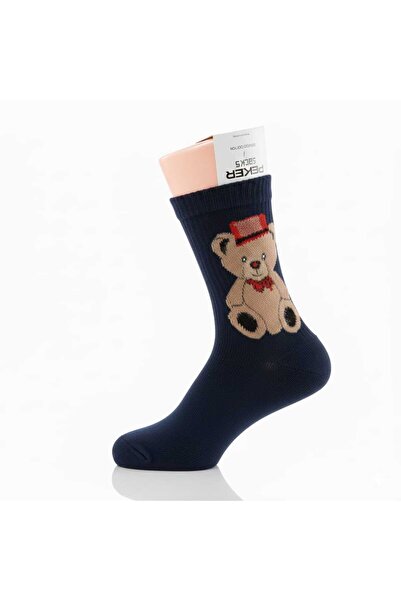 S&G PRO COLLECTION Kışlık Ayıcık Desenli Uzun Çorap