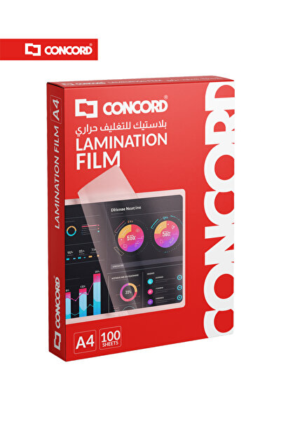 Concord أوراق تغليف A4، 216 × 303 مم، 100 ورقة – أكياس تغليف