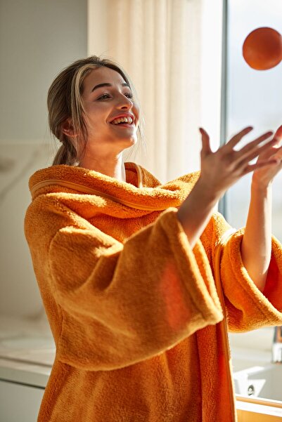 CAKKATEX Wellsoft Peluş Ekstra Yumuşak Kollu Giyilebilir Battaniye