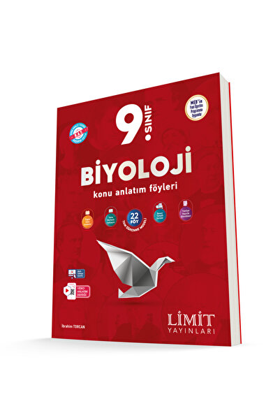 Limit Yayınları 9.SINIF BİYOLOJİ KONU ANLATIM FÖYLERİ YENİ MÜFREDAT