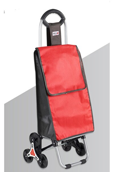 Emr Üç Tekerlekli Pazar Arabası - Kırmızı