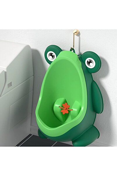 Sofia Store Frog-Shaped Urinal, Brush Included, Wall Mounted, Self-Adhesive H...
