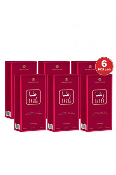 ALREHAB Al-Rehab Rasha Perfume 35 ml - 6 Pieces